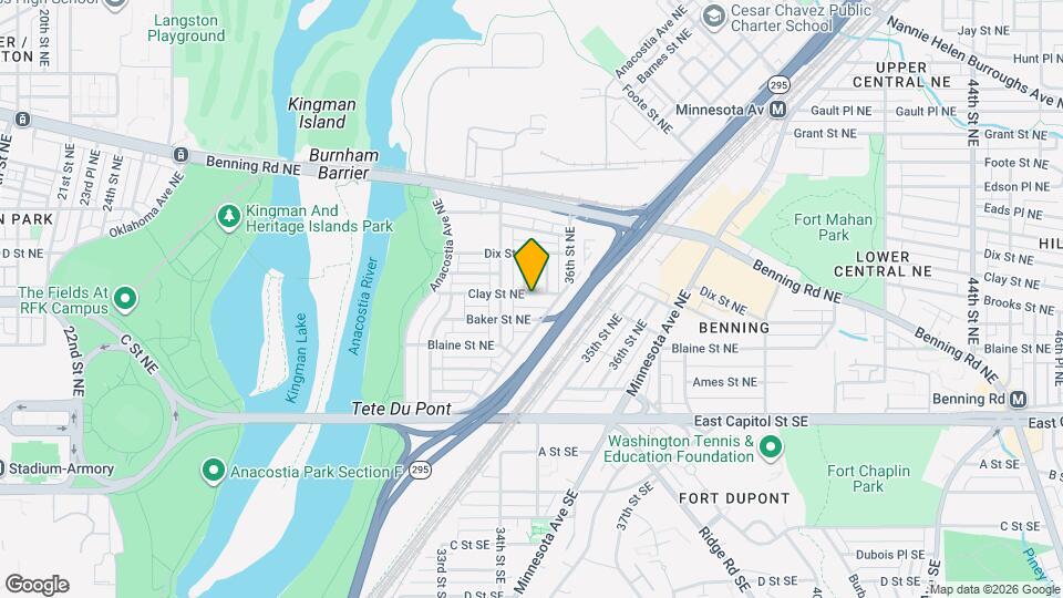 3433 Clay St NE Map and Location Details