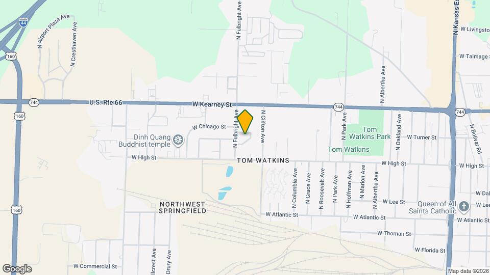 2639 W Truman St Map and Location Details