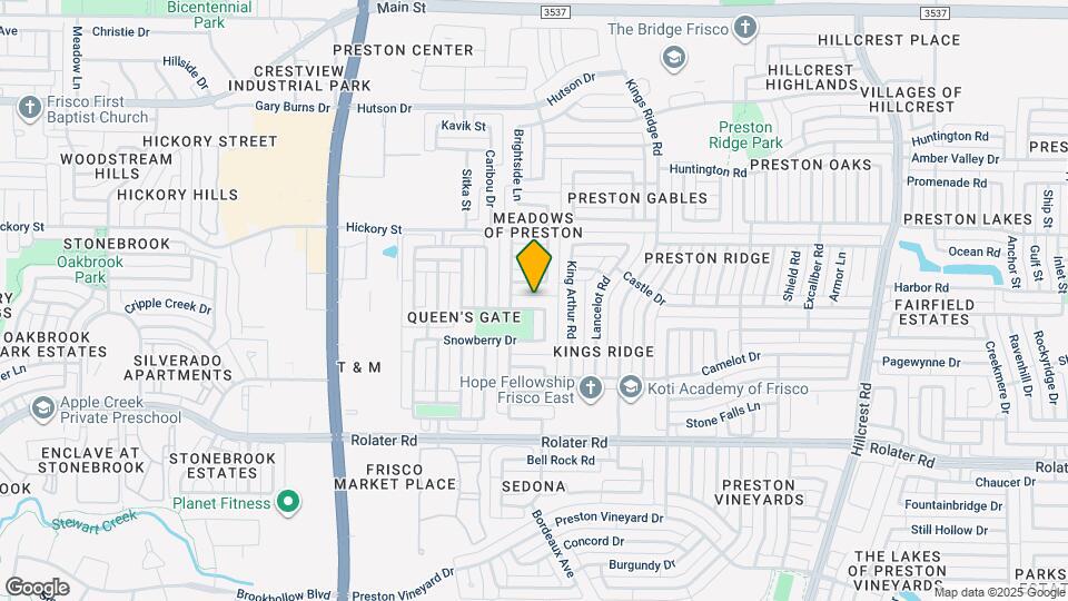9750 Grassland Dr Map and Location Details