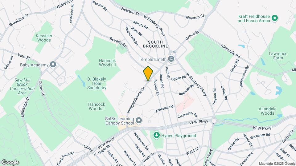 28 Independence Dr, Unit 1 Map and Location Details