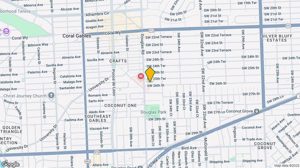 3675 SW 26th St Map and Location Details