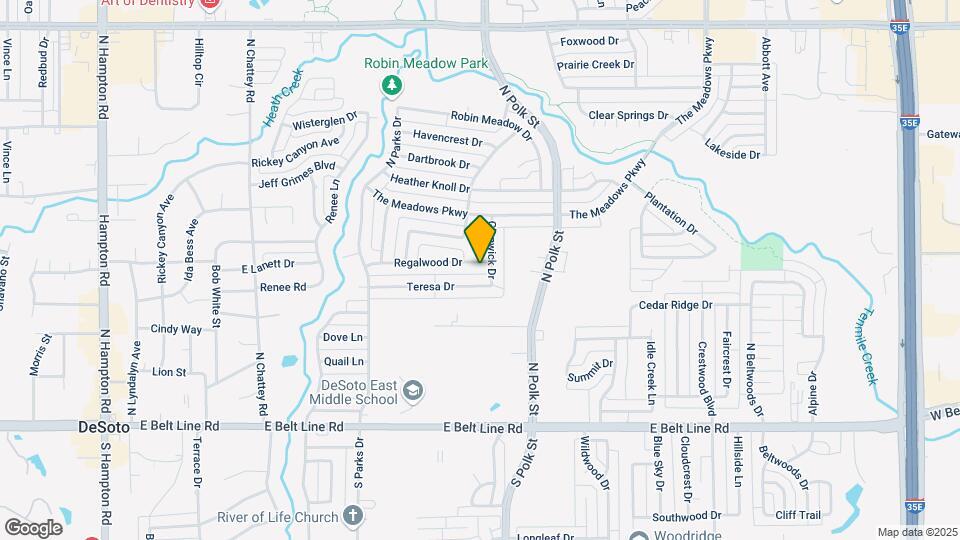 740 Regalwood Dr Map and Location Details