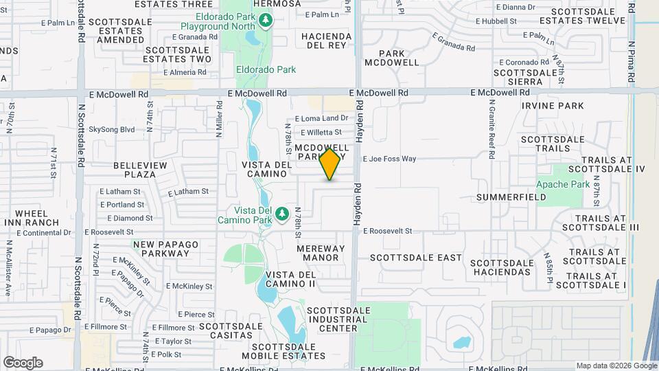 7902 E Latham St Map and Location Details