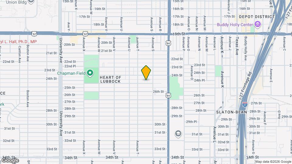 1912 25th St Map and Location Details