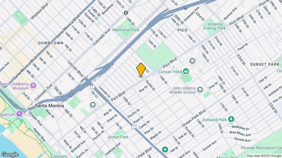 1211 Pico Blvd Mapa y Detalles de la Ubicación