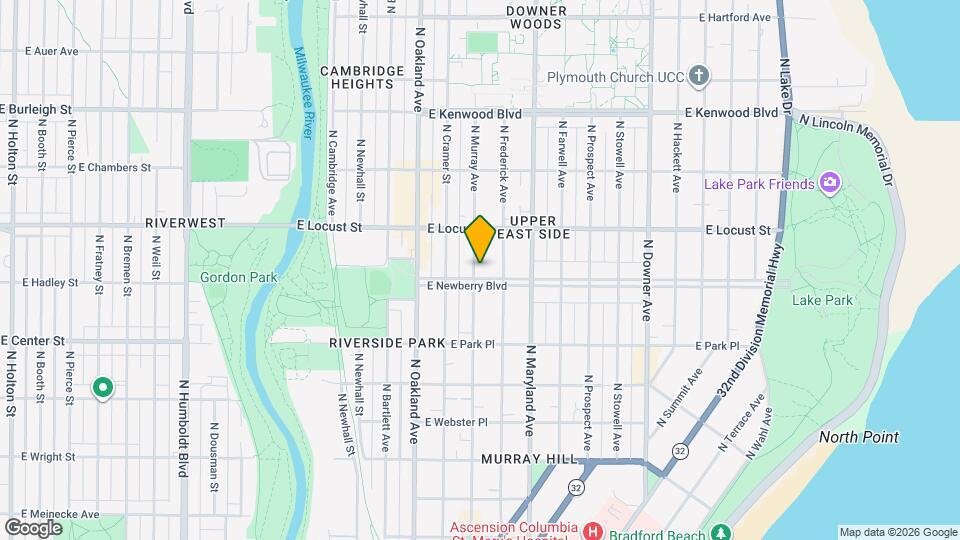 2000 E Newberry Blvd, Unit Lower Map and Location Details