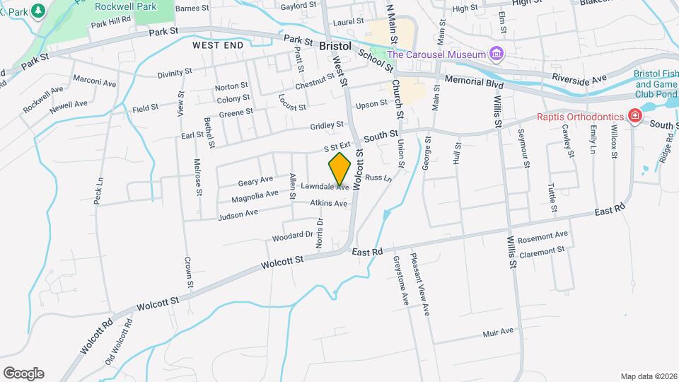 25 Lawndale Ave Map and Location Details