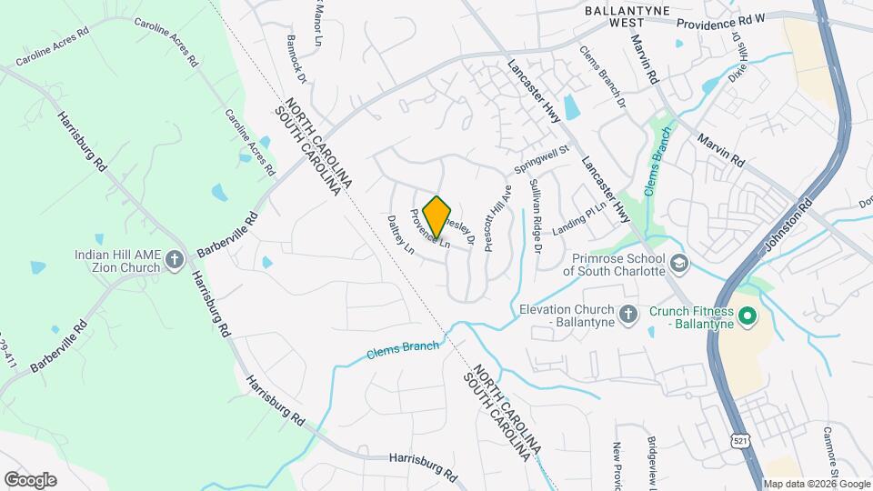 14633 Provence Ln Map and Location Details