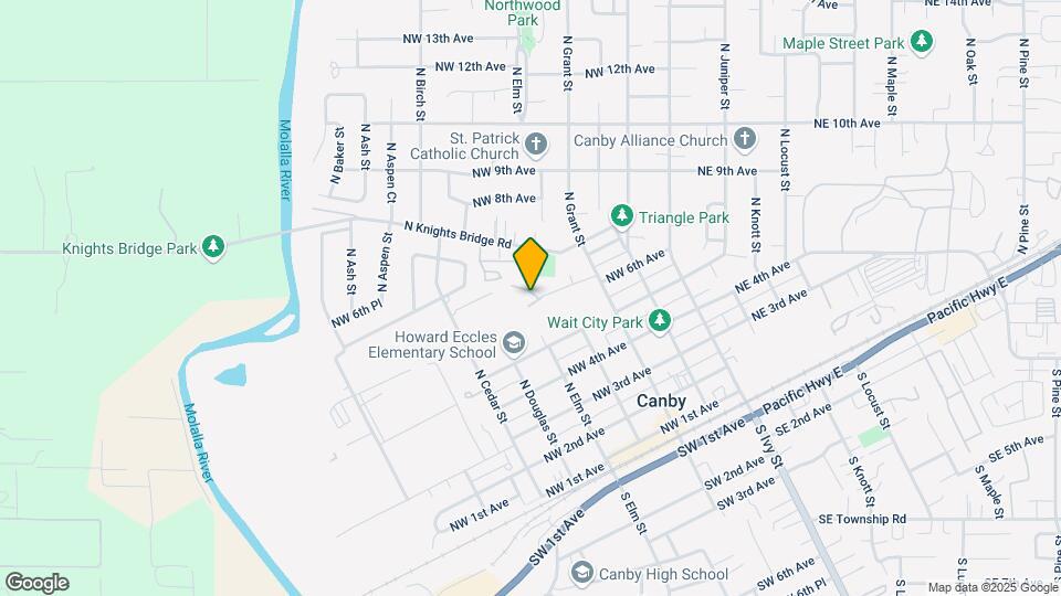 Canby Village Map and Location Details