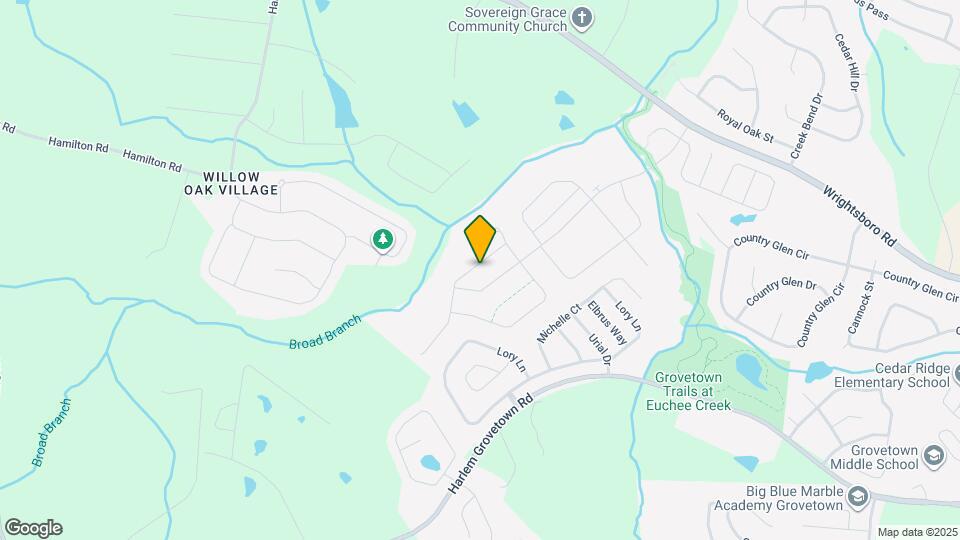 1121 Button Buck Ln Map and Location Details