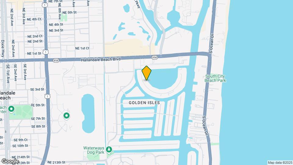430 Golden Isles Dr Map and Location Details