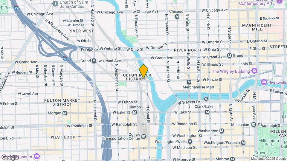 513 W Kinzie St Map and Location Details