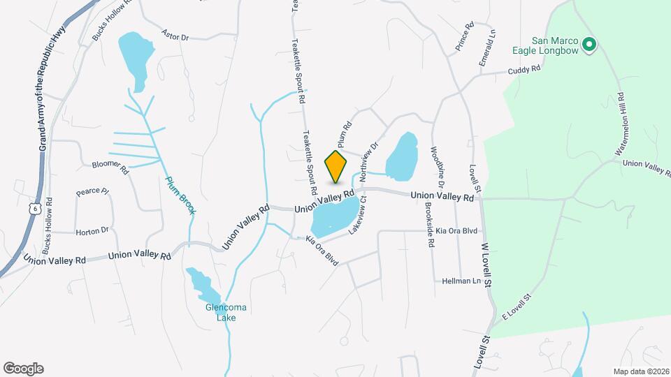 260 Union Valley Rd Mapa y Detalles de la Ubicación