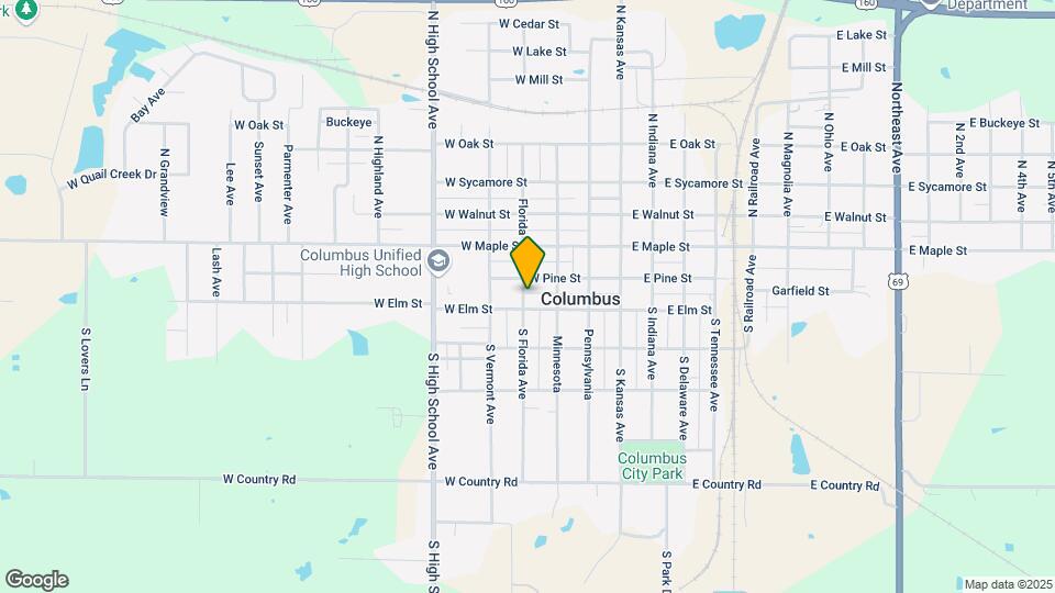 216 S Florida Ave Map and Location Details