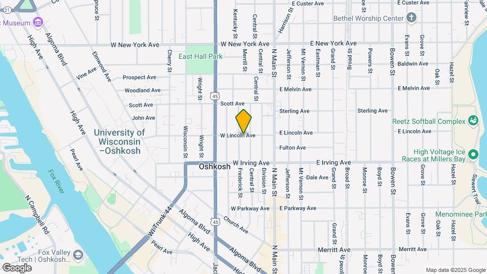 213 W Lincoln Ave Mapa y Detalles de la Ubicación