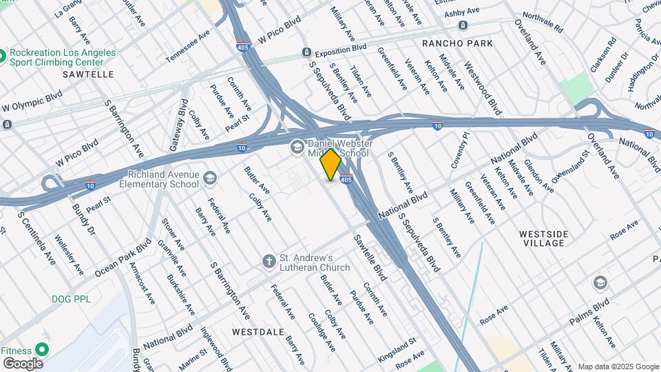 2778 Sawtelle Blvd Map and Location Details