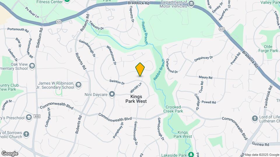 5021 Swinton Dr Map and Location Details