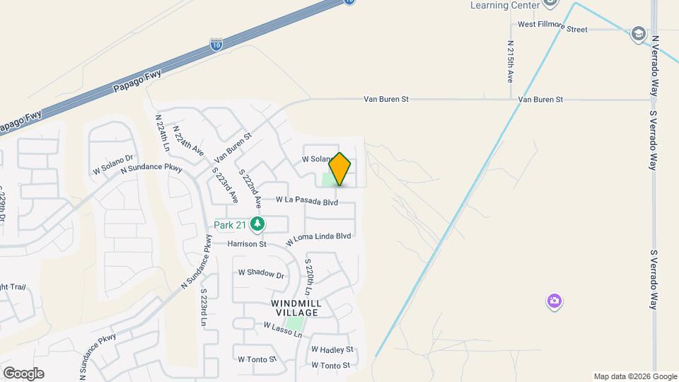 21983 W Gardenia Dr Map and Location Details