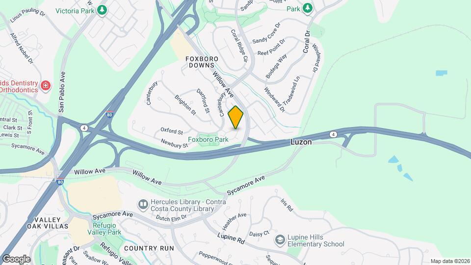 Willow Glen Apartments and Nearby Hercules Apartments For Rent