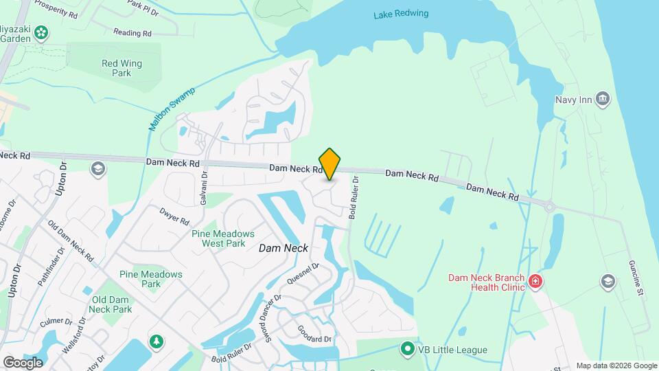 1600 Ocean Lakes Ct Map and Location Details