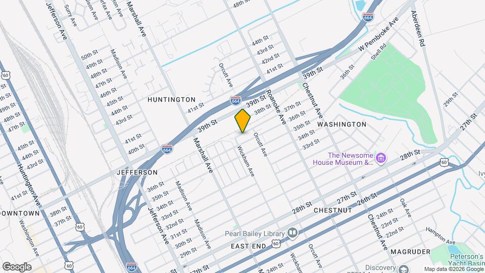 906 37th St Map and Location Details