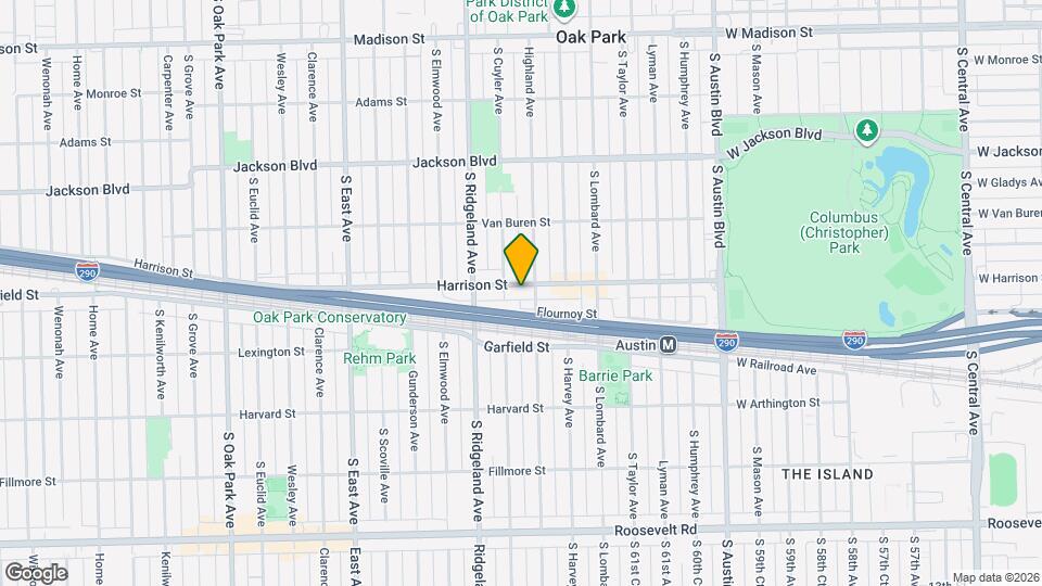 311 W Harrison St Map and Location Details