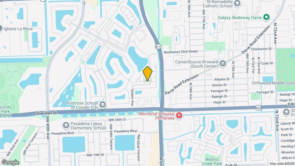 8140 Cascada Isles Dr Map and Location Details