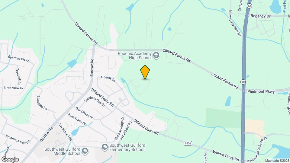 3740 Cottesmore Dr Map and Location Details