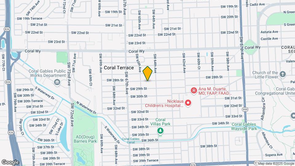 6450 SW 28th St Map and Location Details