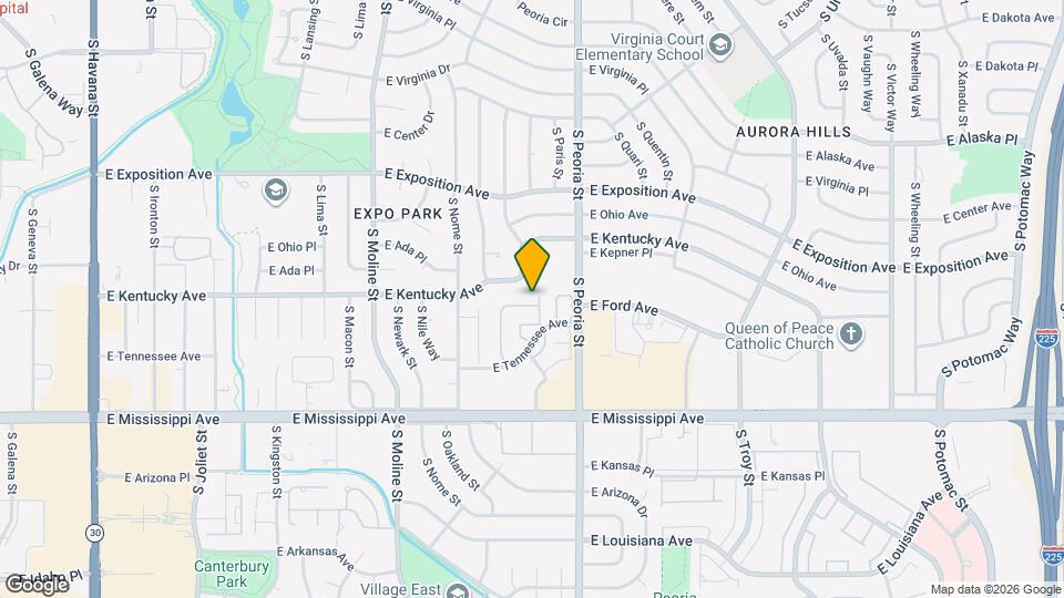 11995 E Kepner Dr Map and Location Details