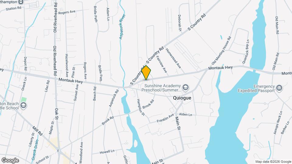 435 Montauk Hwy Map and Location Details