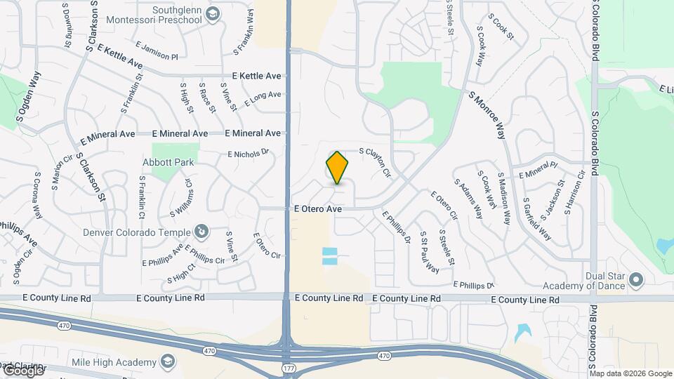 2603 E Nichols Cir Map and Location Details