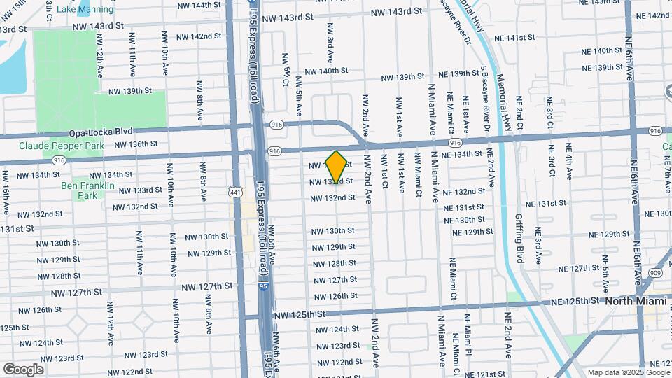 1730 NW 3rd Ave Mapa y Detalles de la Ubicación