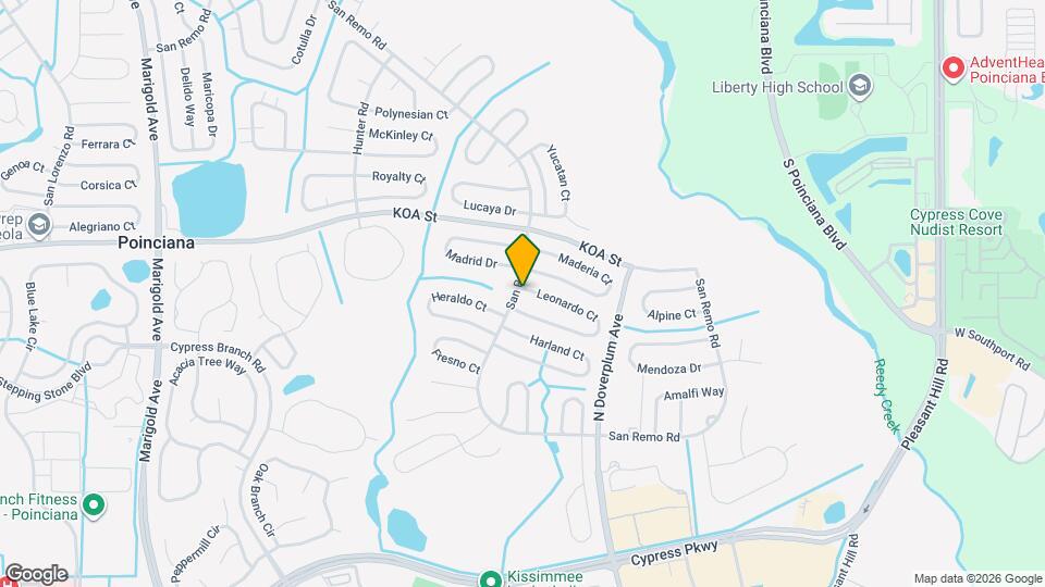 769 Leonardo Ct Map and Location Details