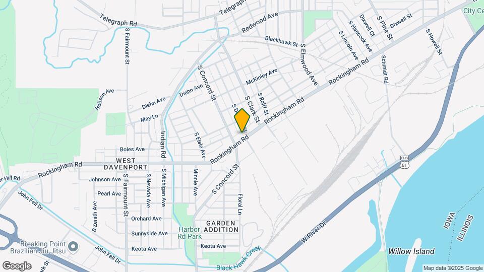 3006 Rockingham Rd Map and Location Details