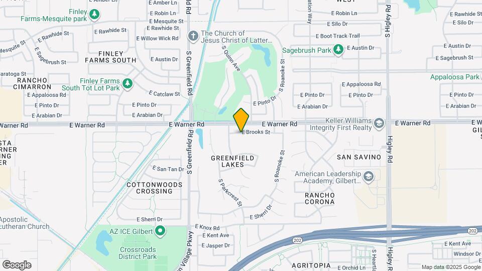 2607 E Brooks St Map and Location Details