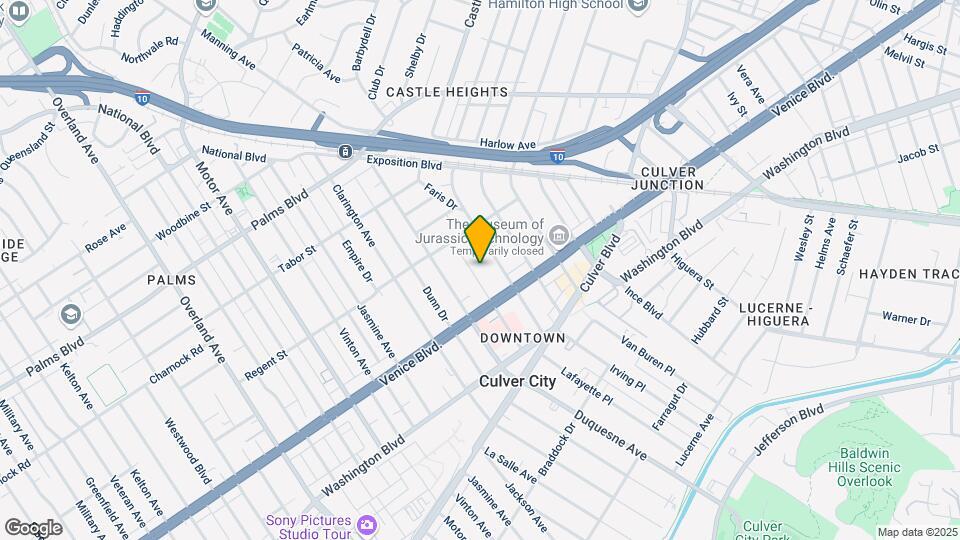 3750 Delmas Terrace, Mapa y Detalles de la Ubicación