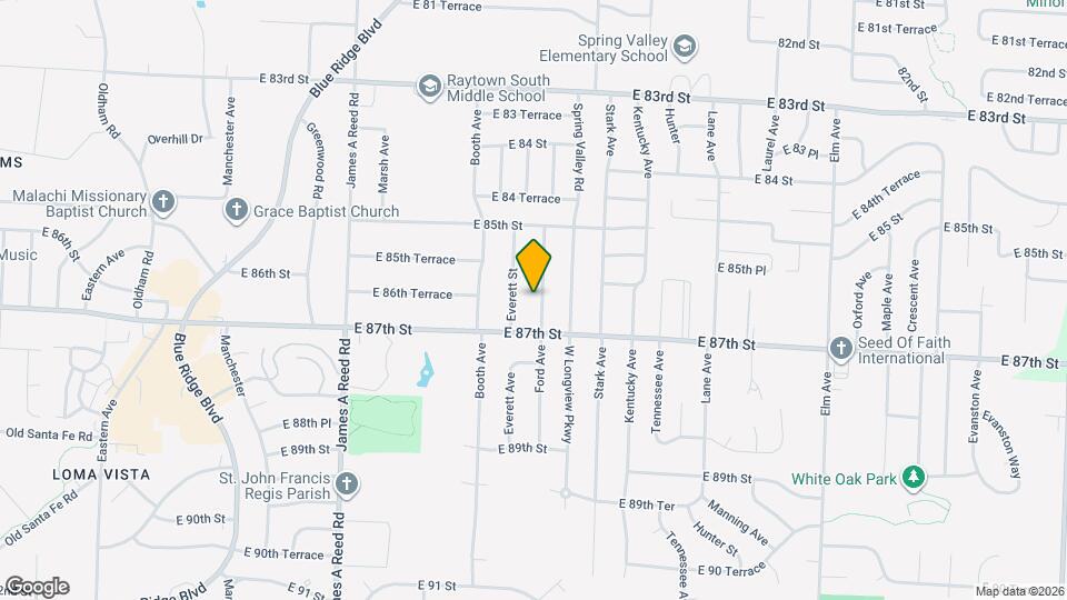 8604 Ford Ave Map and Location Details