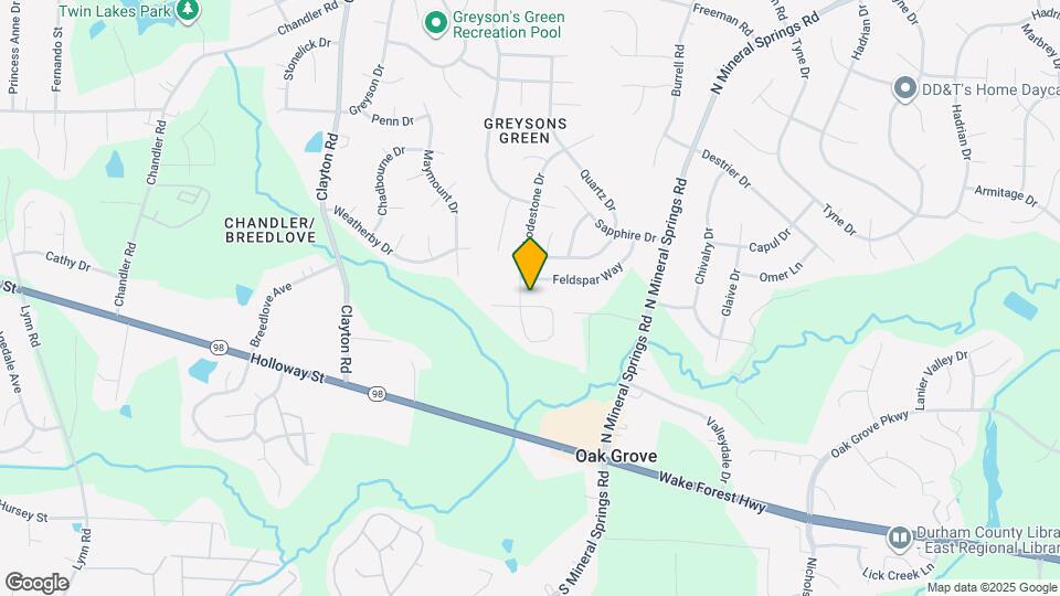 103 Lodestone Dr Map and Location Details