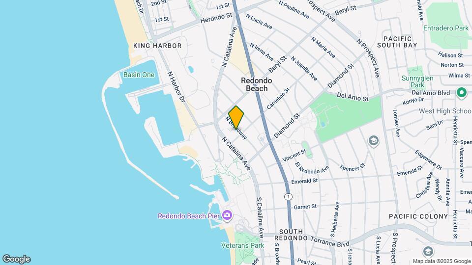 405 N Broadway Map and Location Details