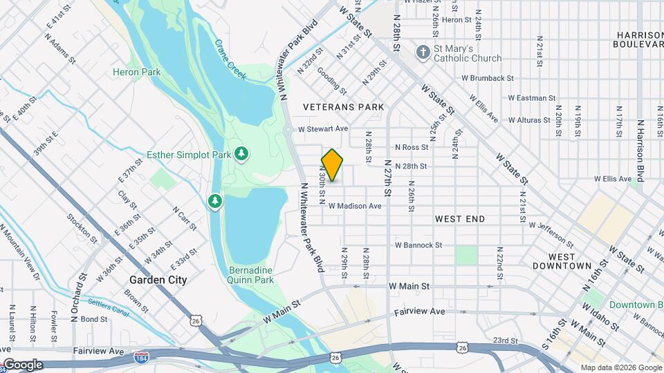 2911 W Pleasanton Ave Map and Location Details