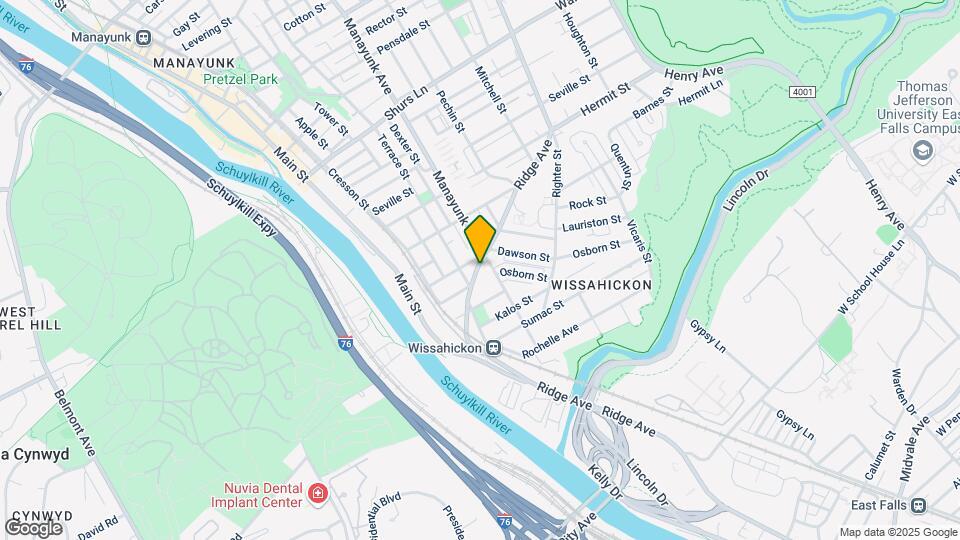5229 Ridge Ave Map and Location Details