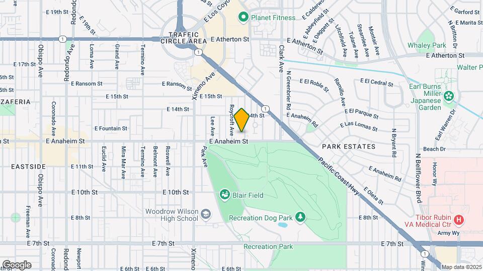 1315 Park Ave Map and Location Details