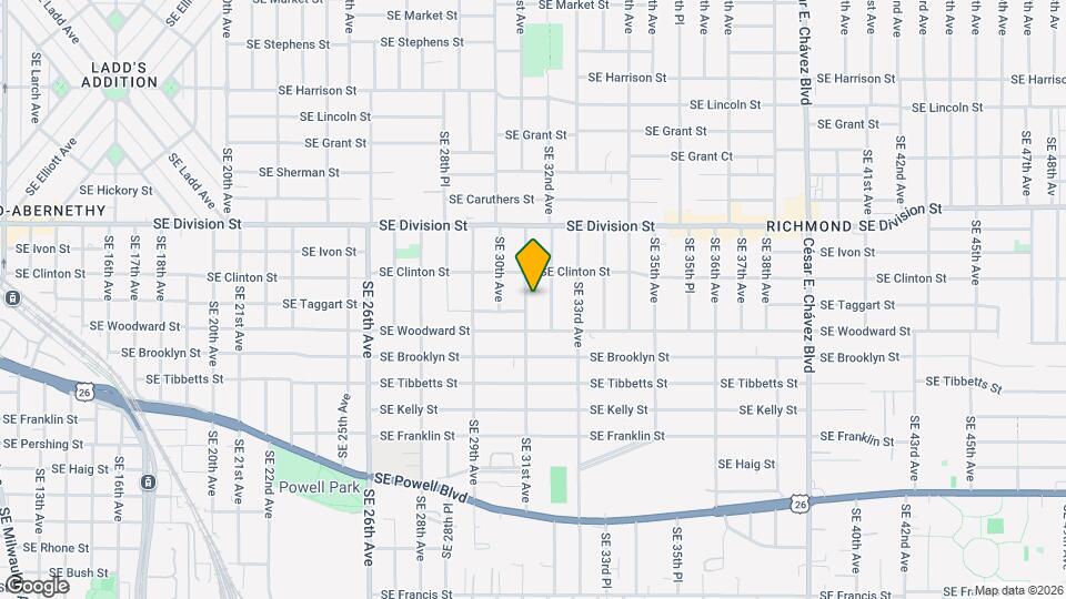 2746 SE 31st Ave Map and Location Details