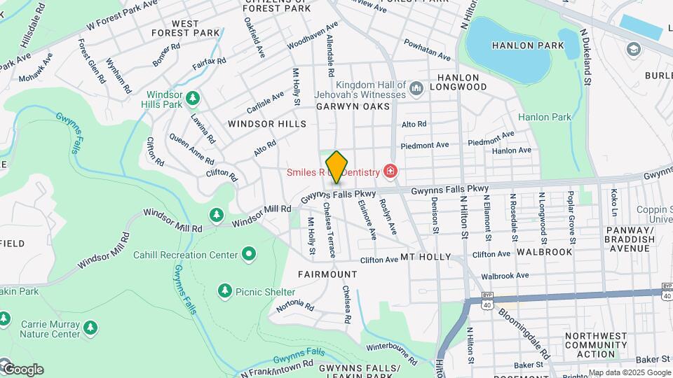 3700 Gwynns Falls Pky Mapa y Detalles de la Ubicación