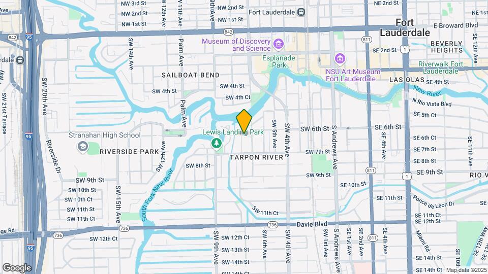 604 SW 8th Ave Map and Location Details