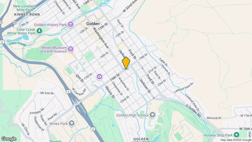 713 19th St Map and Location Details