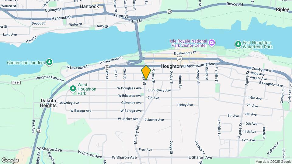 109 E South Ave Map and Location Details