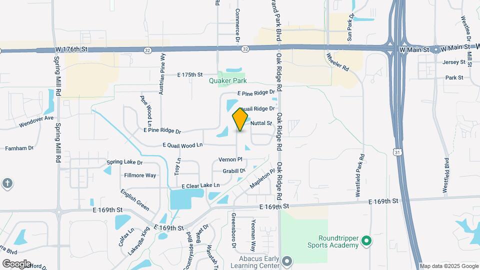 489 E Quail Ridge Dr Map and Location Details