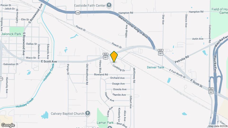 1614 Conkling Dr Map and Location Details